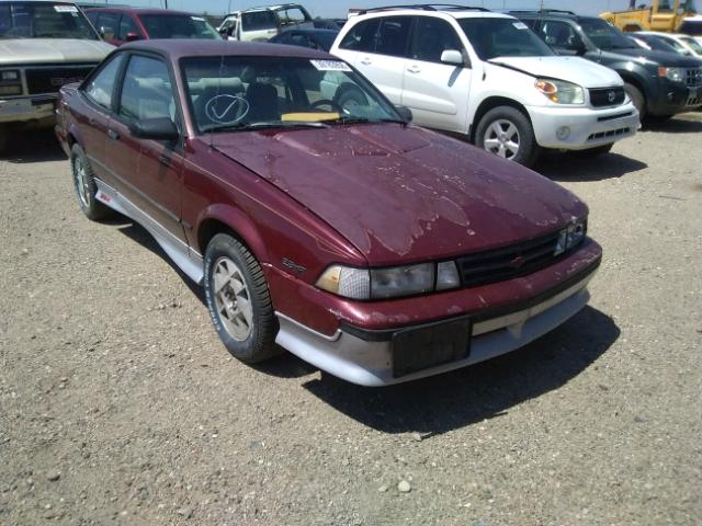 1G1JF11W4K7223785 - 1989 CHEVROLET CAVALIER Z MAROON photo 1