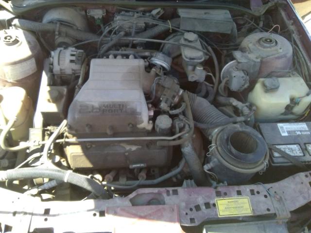 1G1JF11W4K7223785 - 1989 CHEVROLET CAVALIER Z MAROON photo 7