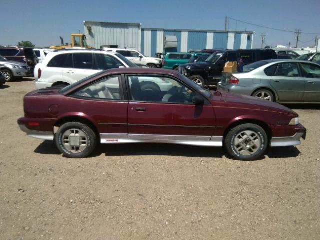 1G1JF11W4K7223785 - 1989 CHEVROLET CAVALIER Z MAROON photo 9