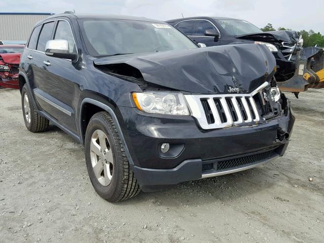 1C4RJEBG8CC150923 - 2012 JEEP GRAND CHER BLACK photo 1