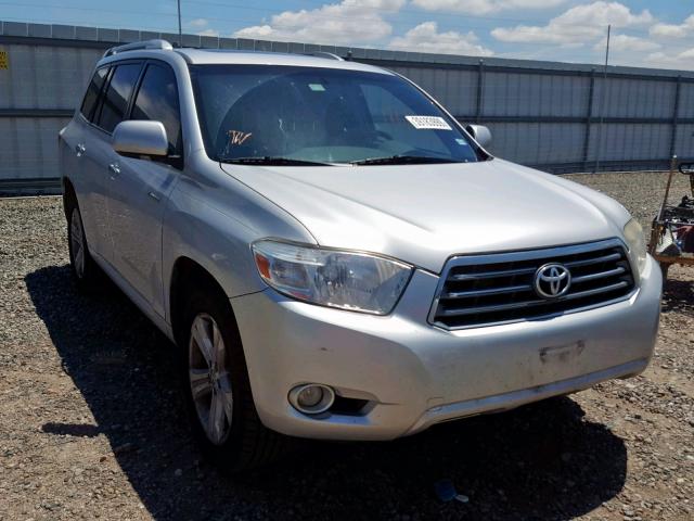 JTEDS42A082057559 - 2008 TOYOTA HIGHLANDER SILVER photo 1