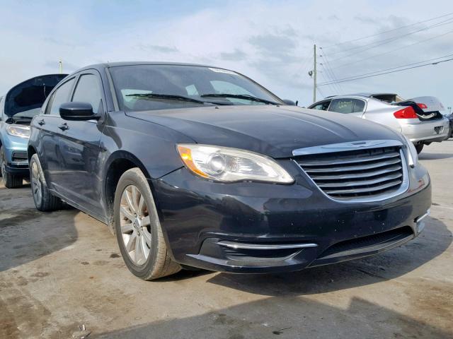 1C3BC1FG7BN512410 - 2011 CHRYSLER 200 TOURIN BLACK photo 1