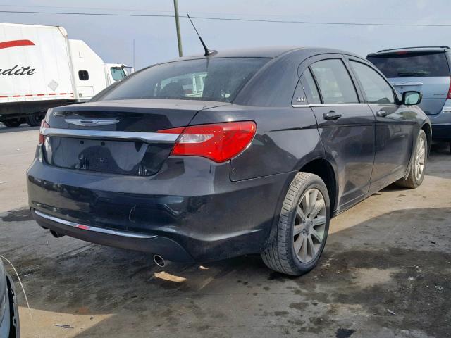 1C3BC1FG7BN512410 - 2011 CHRYSLER 200 TOURIN BLACK photo 4