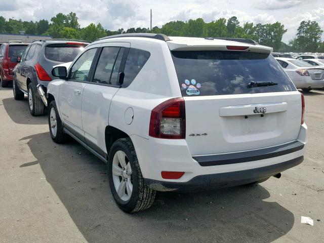 1C4NJDBB3GD617775 - 2016 JEEP COMPASS SP თეთრი ფოტო 3