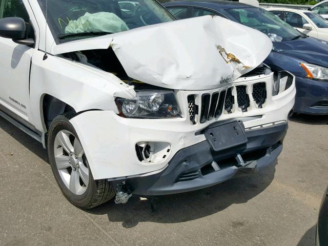 1C4NJDBB3GD617775 - 2016 JEEP COMPASS SP თეთრი ფოტო 9