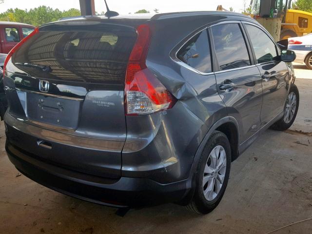 2HKRM3H77DH511194 - 2013 HONDA CR-V EXL SILVER photo 4