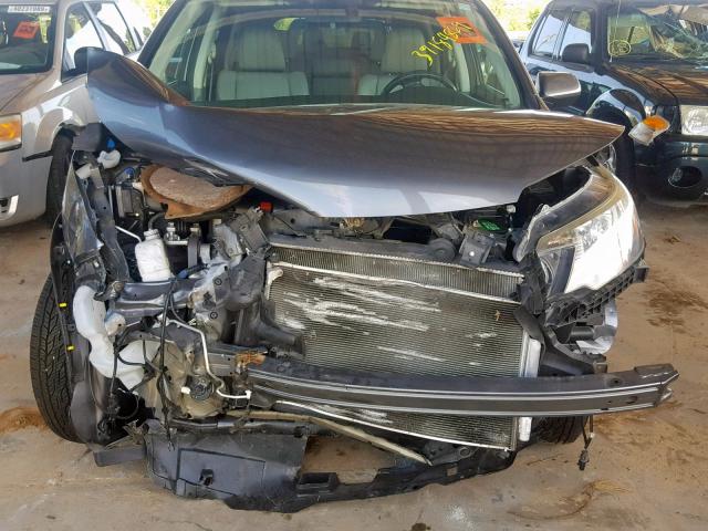 2HKRM3H77DH511194 - 2013 HONDA CR-V EXL SILVER photo 7