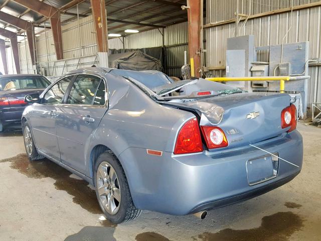 1G1ZH57B594212296 - 2009 CHEVROLET MALIBU 1LT 蓝色 照片 3