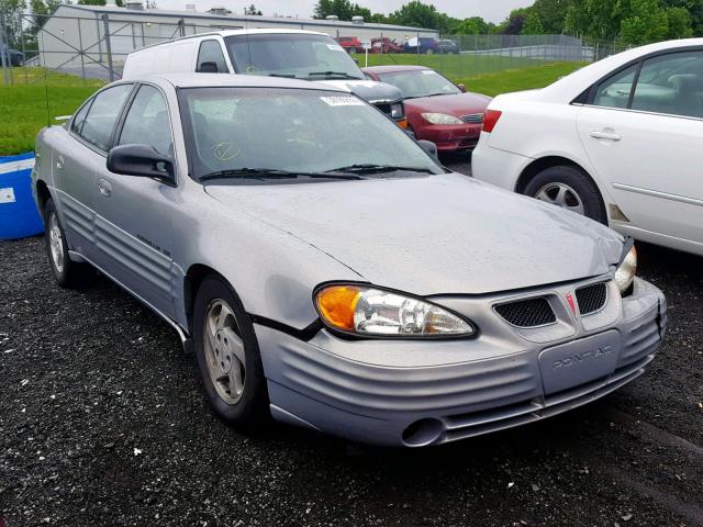 1G2NE52E3XC552988 - 1999 PONTIAC GRAND AM S SILVER photo 1