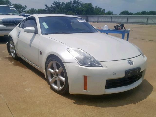 JN1BZ34E07M551525 - 2007 NISSAN 350Z COUPE WHITE photo 1