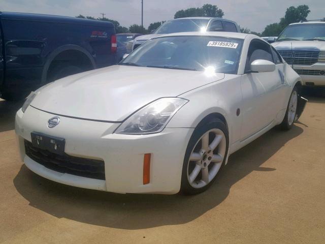 JN1BZ34E07M551525 - 2007 NISSAN 350Z COUPE WHITE photo 2