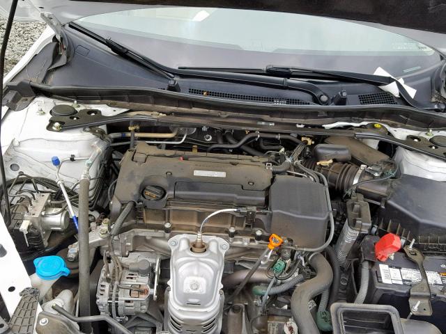 1HGCR2F81GA089854 - 2016 HONDA ACCORD EXL WHITE photo 7