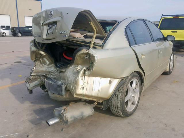 1N4BL11D42C133570 - 2002 NISSAN ALTIMA SE GOLD photo 4