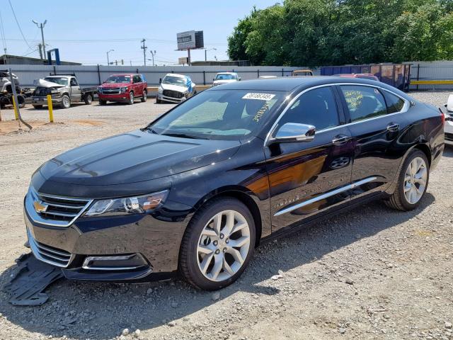1G1105S38KU137250 - 2019 CHEVROLET IMPALA PRE შავი ფოტო 2
