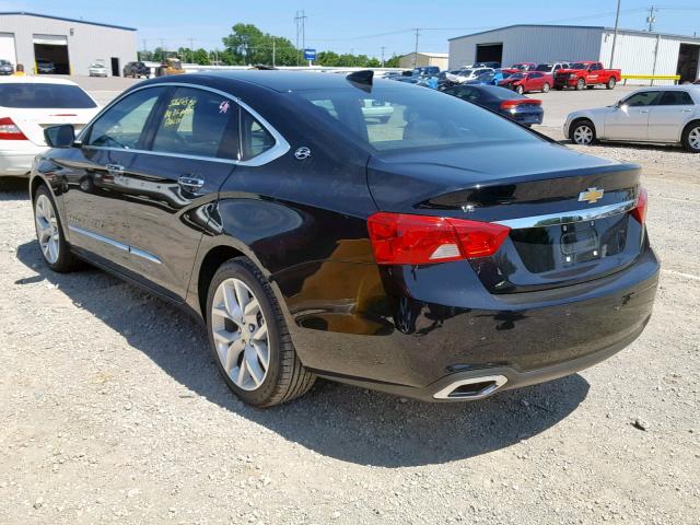 1G1105S38KU137250 - 2019 CHEVROLET IMPALA PRE შავი ფოტო 3