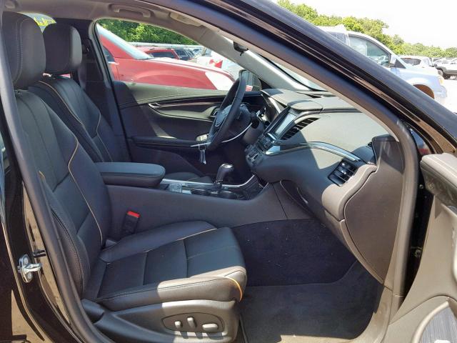 1G1105S38KU137250 - 2019 CHEVROLET IMPALA PRE შავი ფოტო 5