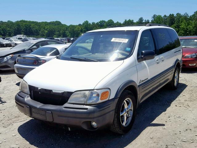 1GMDX03E2XD343041 - 1999 PONTIAC MONTANA / WHITE photo 2