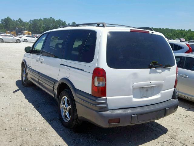 1GMDX03E2XD343041 - 1999 PONTIAC MONTANA / WHITE photo 3