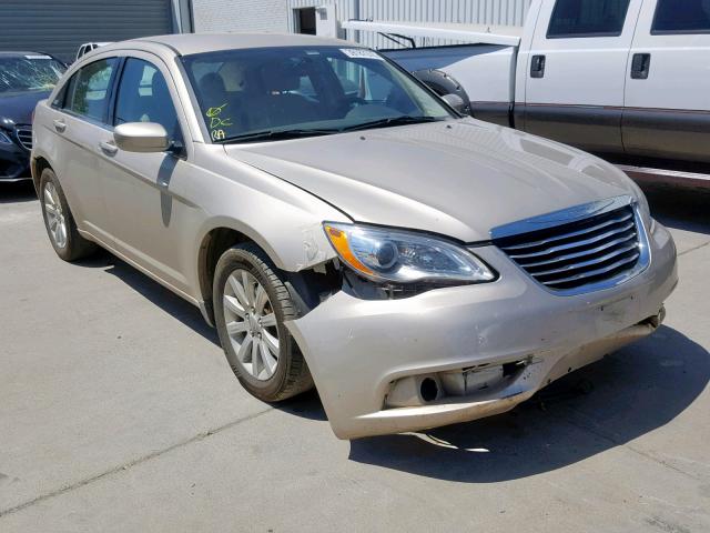 1C3CCBBB1DN728227 - 2013 CHRYSLER 200 TOURIN TAN photo 1