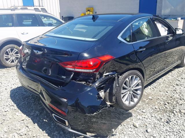 KMHGN4JE4HU177958 - 2017 GENESIS G80 BASE BLACK photo 9