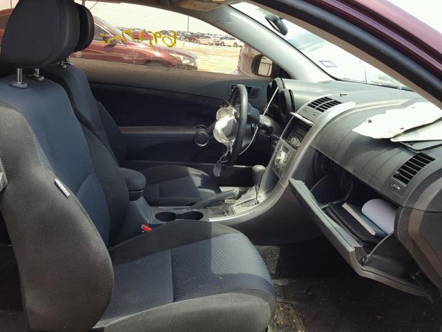 JTKDE167570165381 - 2007 TOYOTA SCION TC 栗色 照片 5
