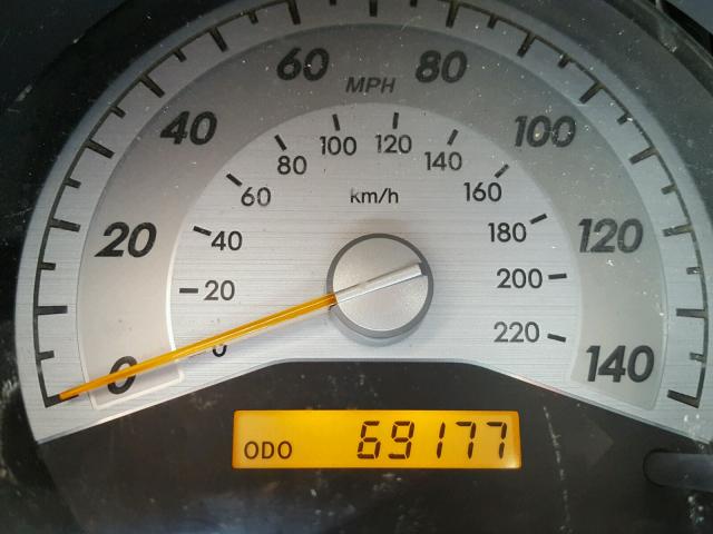 JTKDE167570165381 - 2007 TOYOTA SCION TC 栗色 照片 8