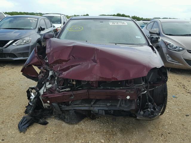 JTKDE167570165381 - 2007 TOYOTA SCION TC 栗色 照片 9