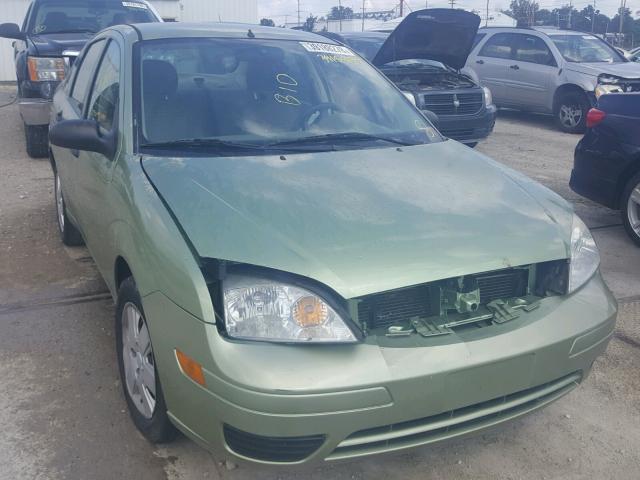 1FAFP34N37W175210 - 2007 FORD FOCUS ZX4 GREEN photo 1