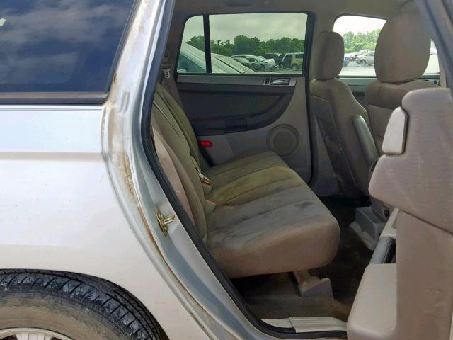 2A8GM48496R633315 - 2006 CHRYSLER PACIFICA SILVER photo 6