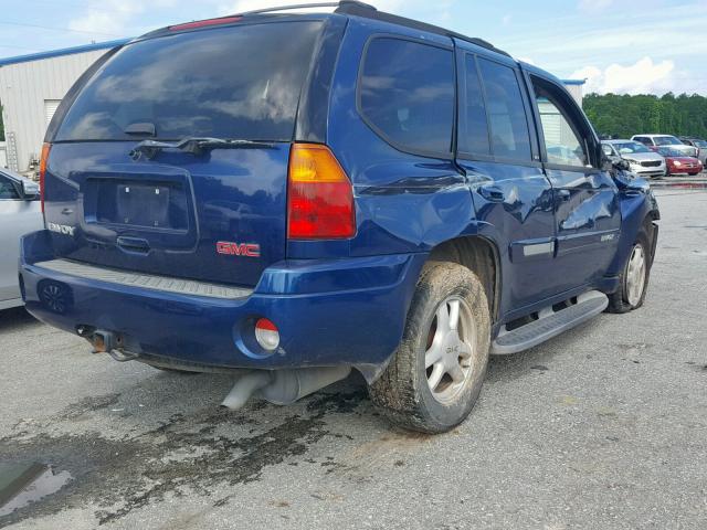 1GKDS13S522490042 - 2002 GMC ENVOY BLUE photo 4