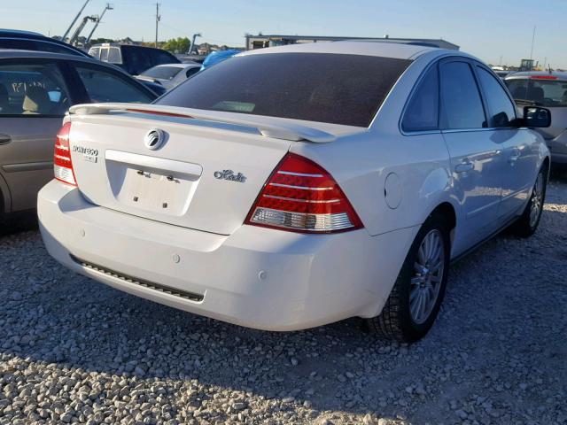 1MEHM42196G600325 - 2006 MERCURY MONTEGO PR 白色 照片 4
