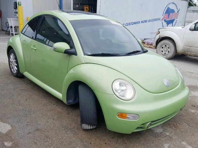 3VWCK31C54M416367 - 2004 VOLKSWAGEN NEW BEETLE Yaşıl foto 1