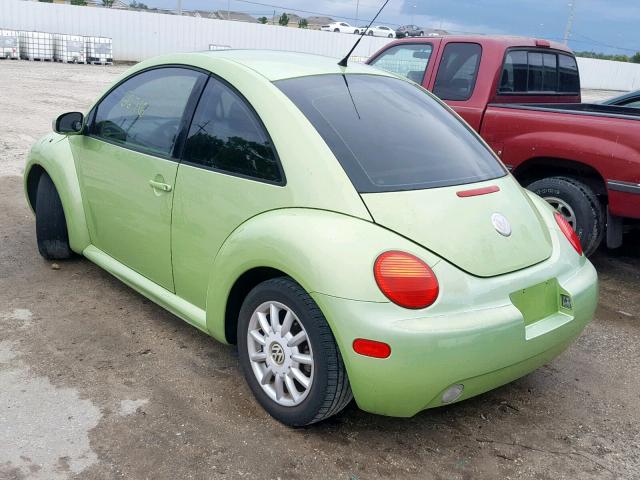 3VWCK31C54M416367 - 2004 VOLKSWAGEN NEW BEETLE Yaşıl foto 3