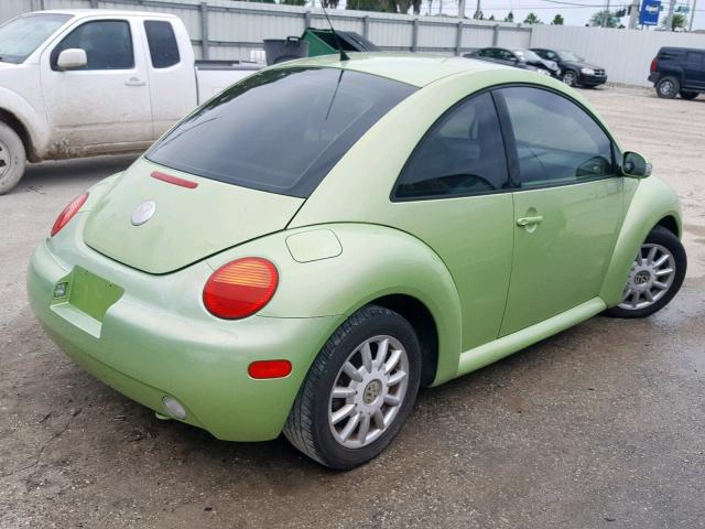 3VWCK31C54M416367 - 2004 VOLKSWAGEN NEW BEETLE Yaşıl foto 4
