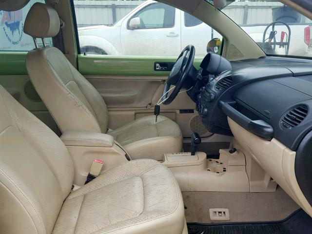 3VWCK31C54M416367 - 2004 VOLKSWAGEN NEW BEETLE Yaşıl foto 5