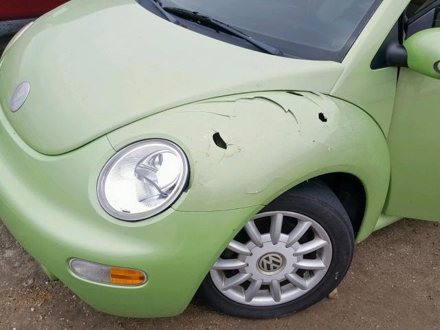 3VWCK31C54M416367 - 2004 VOLKSWAGEN NEW BEETLE Yaşıl foto 9