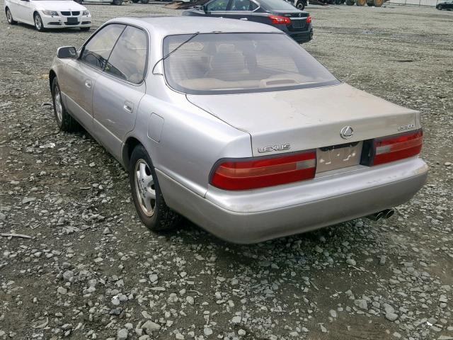 JT8GK13T9S0091078 - 1995 LEXUS ES 300 CREAM photo 3