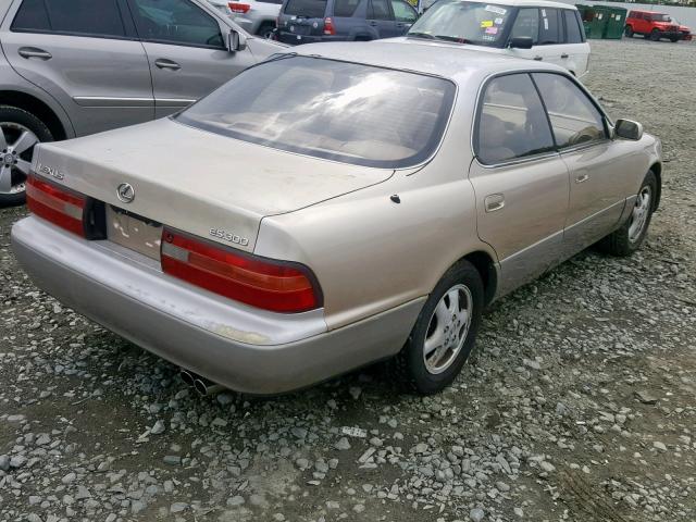 JT8GK13T9S0091078 - 1995 LEXUS ES 300 CREAM photo 4