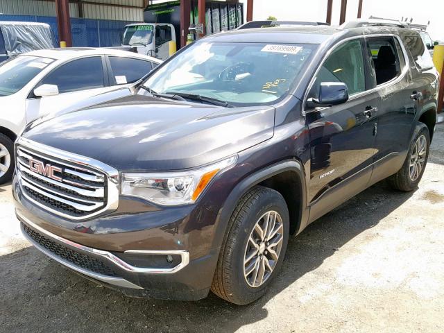 1GKKNSLS4KZ118221 - 2019 GMC ACADIA SLE GRAY photo 2