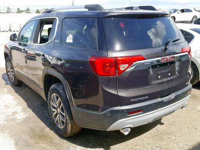 1GKKNSLS4KZ118221 - 2019 GMC ACADIA SLE GRAY photo 3