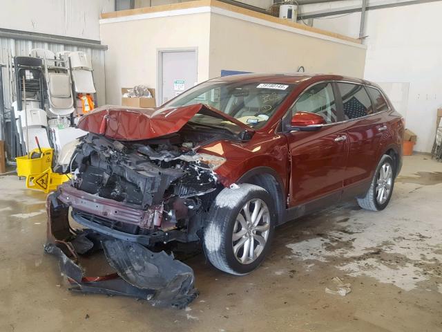 JM3TB2DA9B0325262 - 2011 MAZDA CX-9 BURGUNDY photo 2