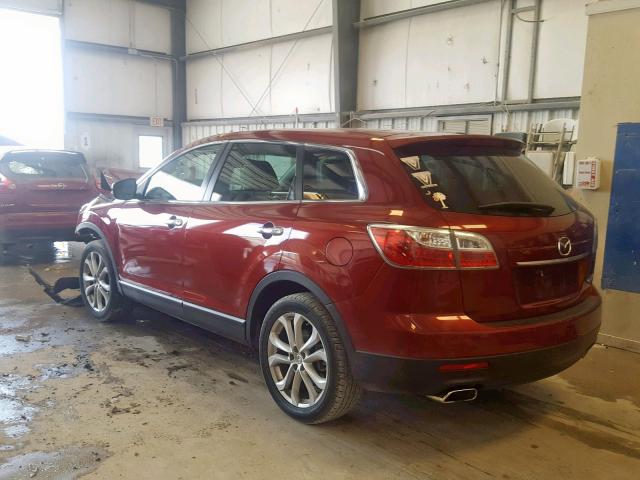 JM3TB2DA9B0325262 - 2011 MAZDA CX-9 BURGUNDY photo 3