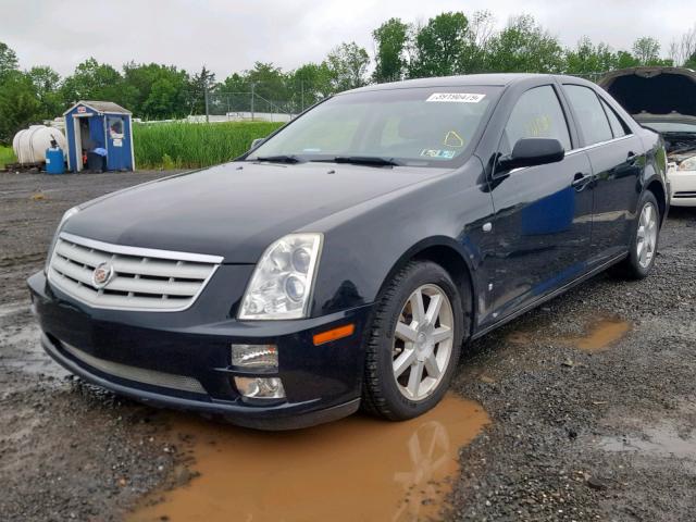 1G6DW677760209012 - 2006 CADILLAC STS BLACK photo 2