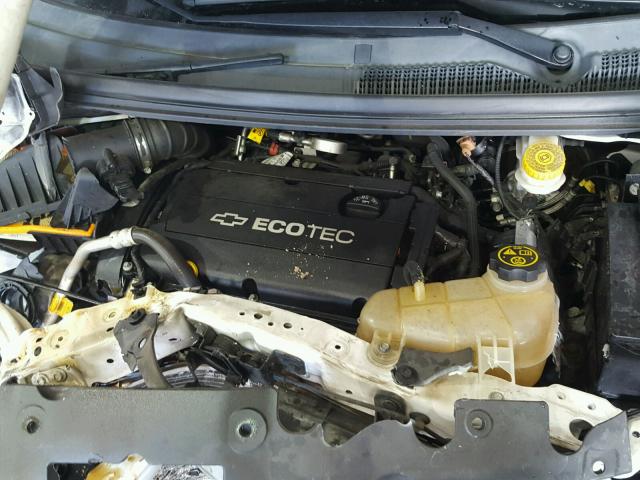 1G1JA6SH7D4129254 - 2013 CHEVROLET SONIC LS 白色 照片 7