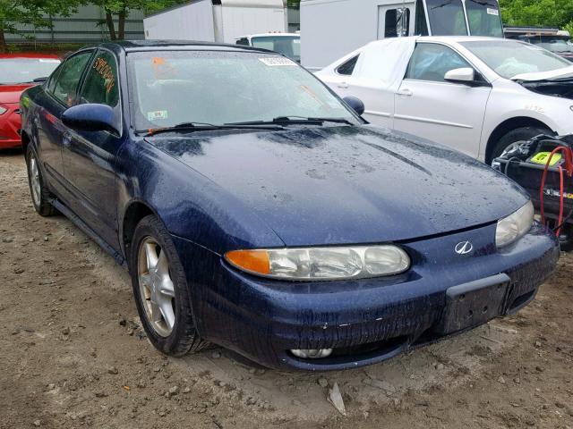 1G3NL52E21C106579 - 2001 OLDSMOBILE ALERO GL BLUE photo 1