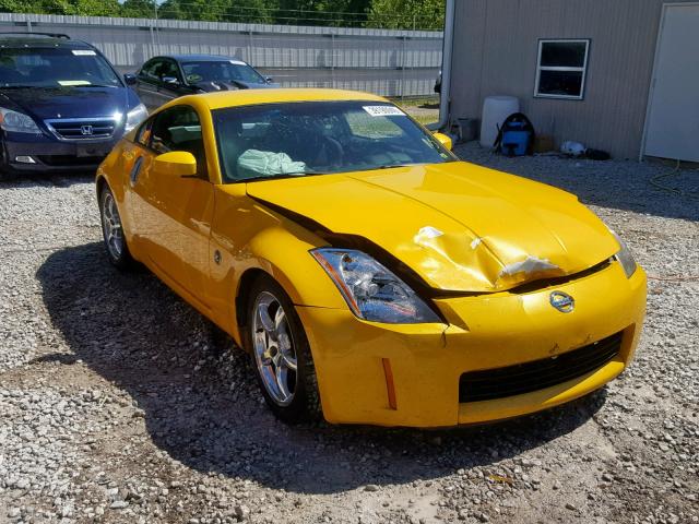 JN1AZ34D15M600151 - 2005 NISSAN 350Z COUPE YELLOW photo 1