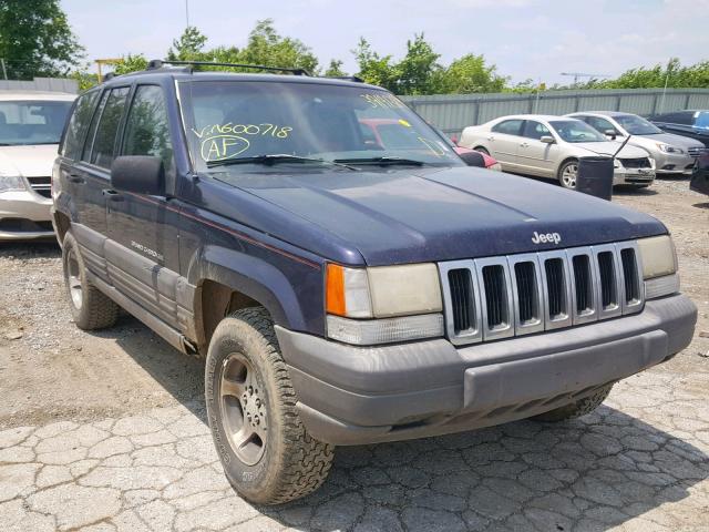 1J4GZ58S0VC600718 - 1997 JEEP GRAND CHER BLUE photo 1