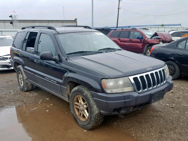 1J4GW48S33C613172 - 2003 JEEP GRAND CHER BLACK photo 1