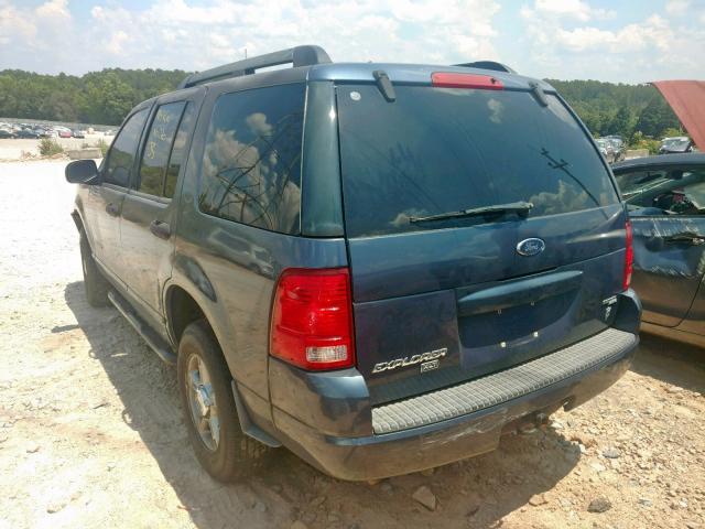 1FMZU63W25UA21538 - 2005 FORD EXPLORER X BLUE photo 3