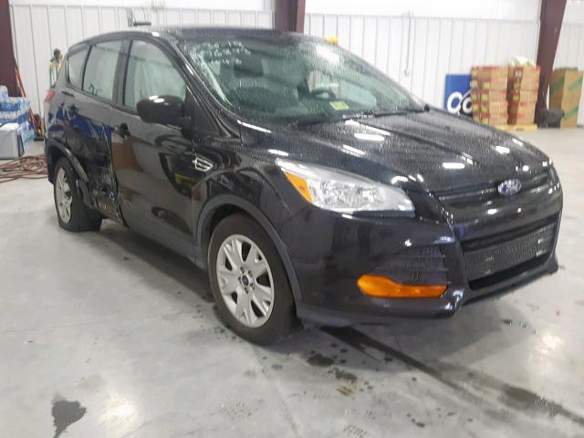 1FMCU0F74FUA48443 - 2015 FORD ESCAPE S BLACK photo 1